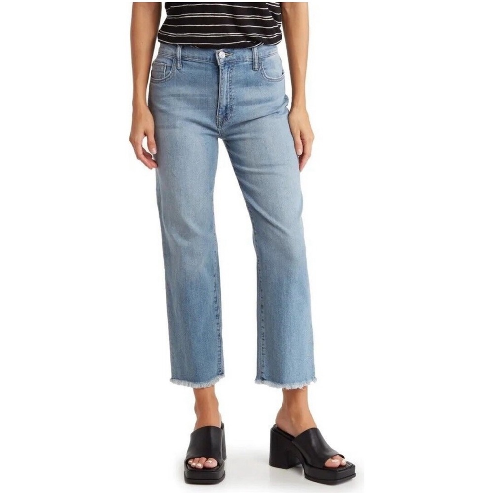 Hudson NOA High Rise Straight Crop NWT